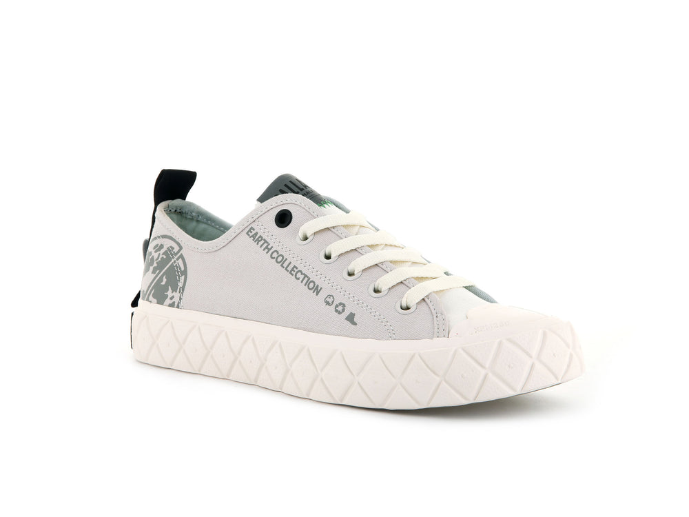 Zapatillas Palladium PALLA ACE ORGANIC METRO Hombre Blancas Gris | Costa Rica-18045